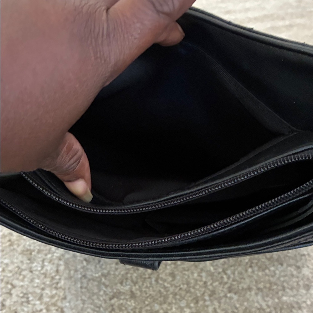 Black Studded Women's Bag - Picture 8 of 9
